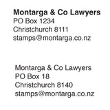 Lawyer Office Stamp 4912