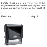 Lawyer Stamp - Verify True Likeness of 4915