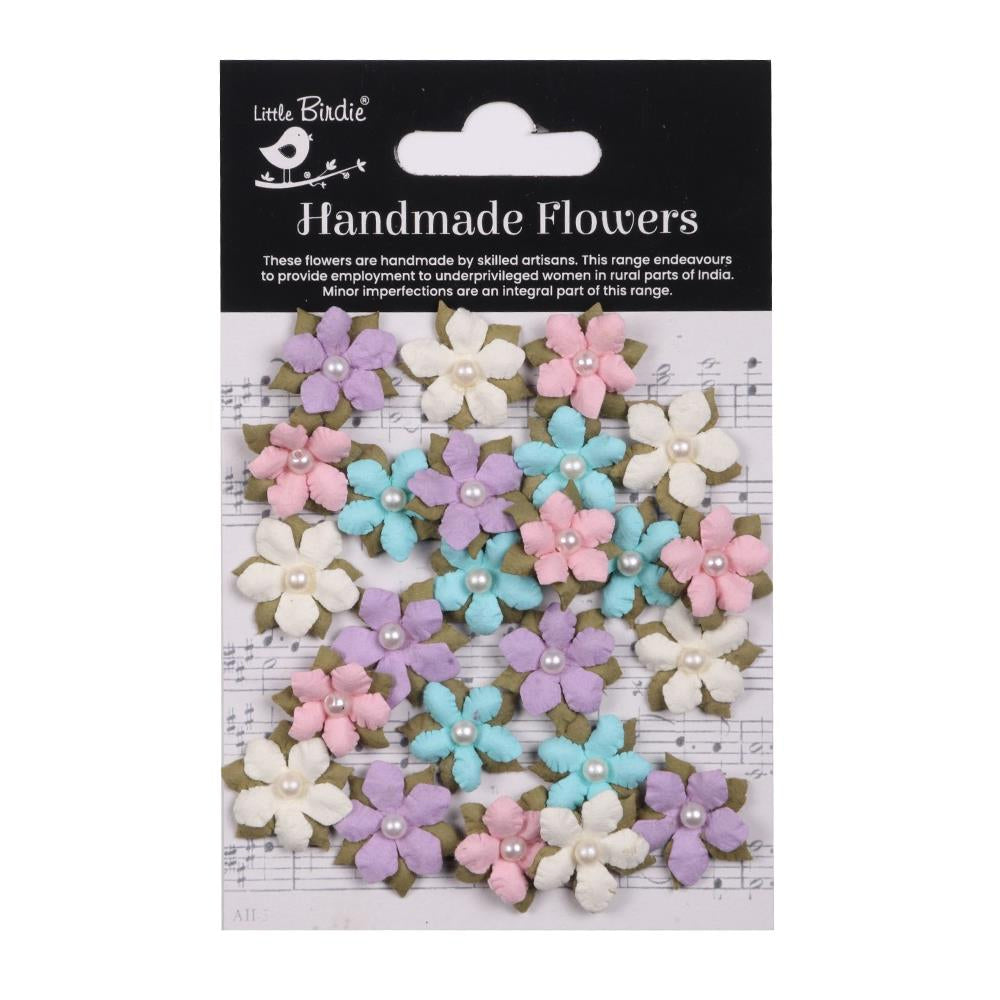 Little Birdie Elira Paper Flowers - Fairy Garden 24pk