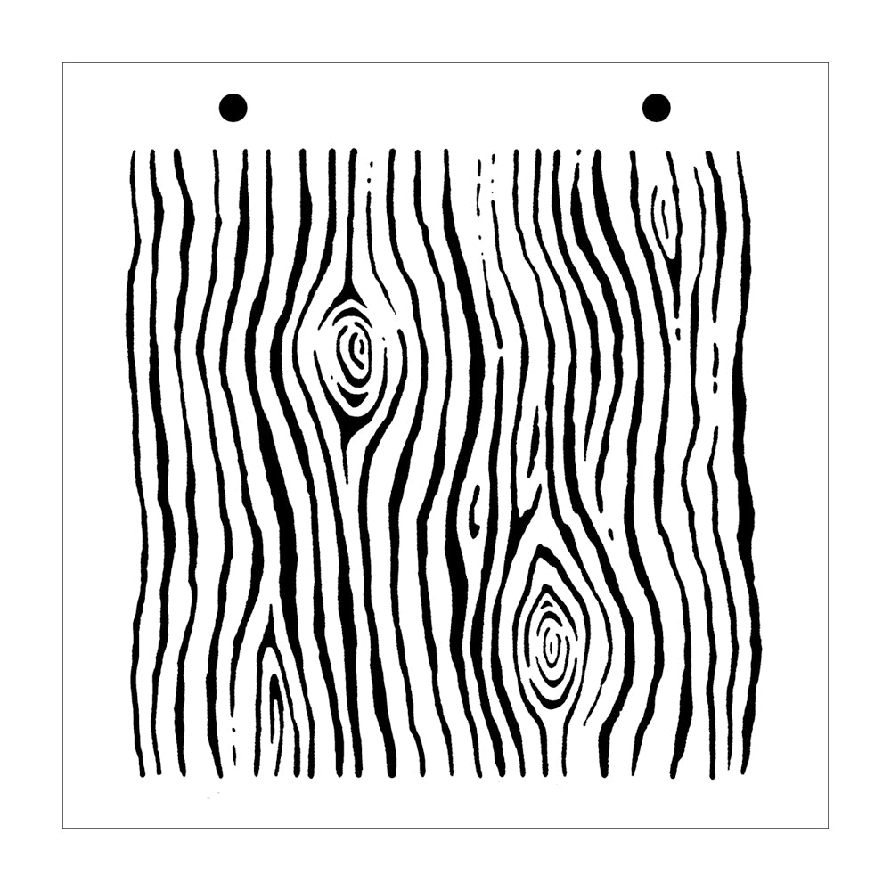 Montarga Stencil Wood Grain Rubber Stamps by Montarga