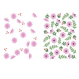 Montarga Layering Stencil - Background Floral