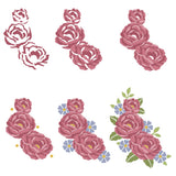 Montarga Layering Stencil - Blooming Garden