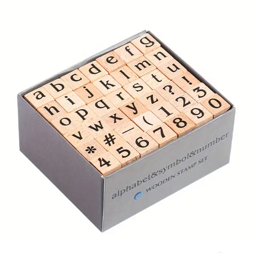 Montie's Craft Supplies Alphabet Set - Engravers Font Lower Case
