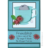 Montie's Craft Supplies Cutting Die - Cuppa Tea