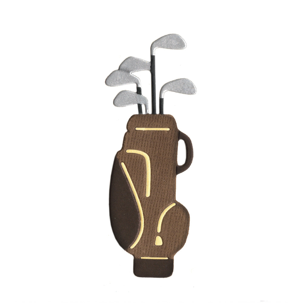 Montie's Craft Supplies Cutting Die Set - Golf Bag