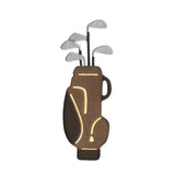 Montie's Craft Supplies Cutting Die Set - Golf Bag