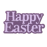Montie's Craft Supplies Cutting Die - Happy Easter Die