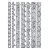 Montie's Craft Supplies Cutting Die Set - Lace Edges
