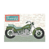 Montie's Craft Supplies Cutting Die Set - Motorbike