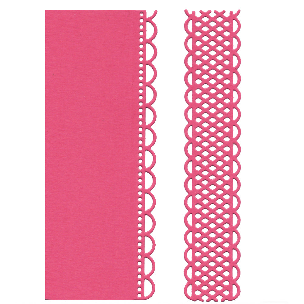 Montie's Craft Supplies Cutting Die Set - Scalloped Edges