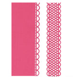 Montie's Craft Supplies Cutting Die Set - Scalloped Edges