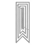 Montie's Craft Supplies Cutting Die Set - Fishtail Banners