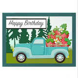 Montie's Craft Supplies Cutting Die Set - Pickup Truck