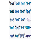 Montie's Craft Supplies Stickers - Butterfly Blue