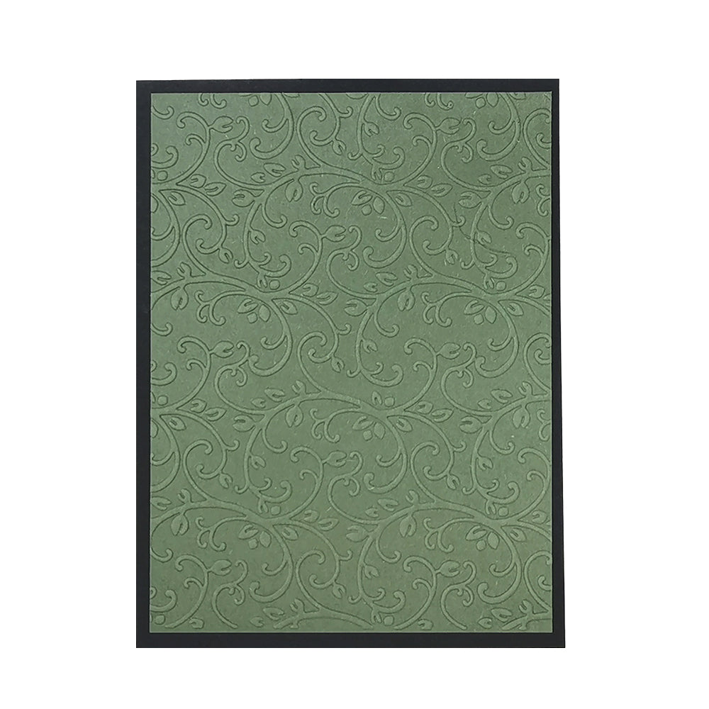 Montie's Craft Supplies 2D Embossing Folder - Vines