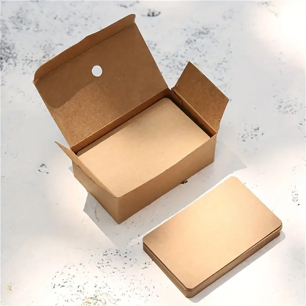 Business Cards - Kraft 100pk