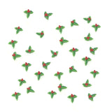 Montie's Craft Supplies Holly Embellishments