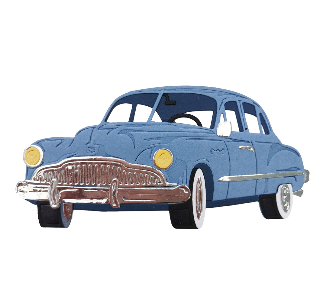 Montie's Craft Supplies Cutting Die - 1950s Classic Sedan