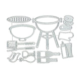 Montie's Craft Supplies Cutting Die - BBQ