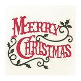 Montie's Craft Supplies Cutting Die - Decorative Merry Christmas