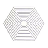 Montie's Craft Supplies Cutting Die Set - Hexagons