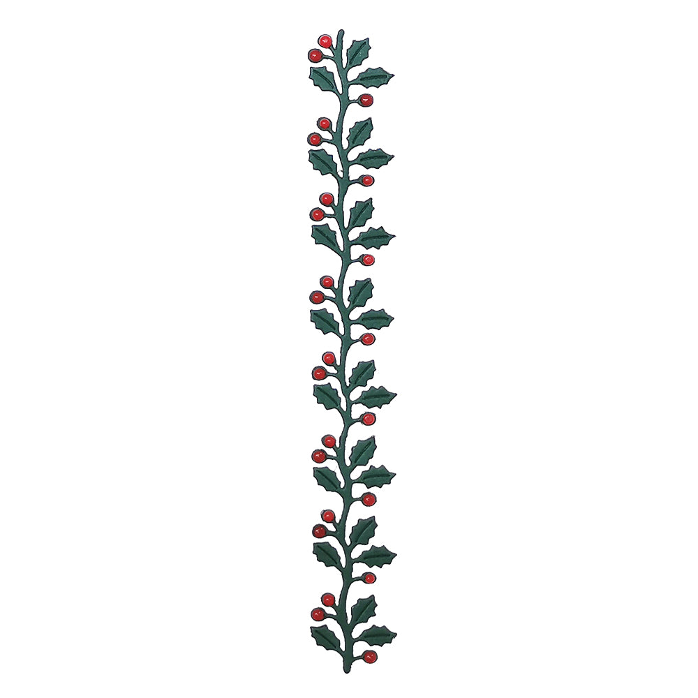 Montie's Craft Supplies Cutting Die - Holly Border