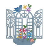 Montie's Craft Supplies Cutting Die Set - Ornate Window