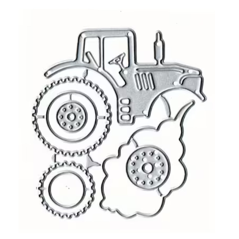Montie's Craft Supplies Cutting Die - Tractor