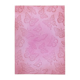 Montie's Craft Supplies 2D Embossing Folder - Butterfly Background