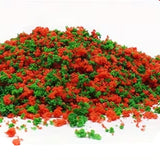 Montie's Craft Supplies Flower Fluff - Red & Green