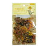 Montie's Craft Supplies Flower Stickers - Autumn Foliage