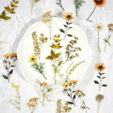 Montie's Craft Supplies Flower Stickers - Autumn Foliage