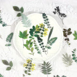 Montie's Craft Supplies Flower Stickers - Green Leaves