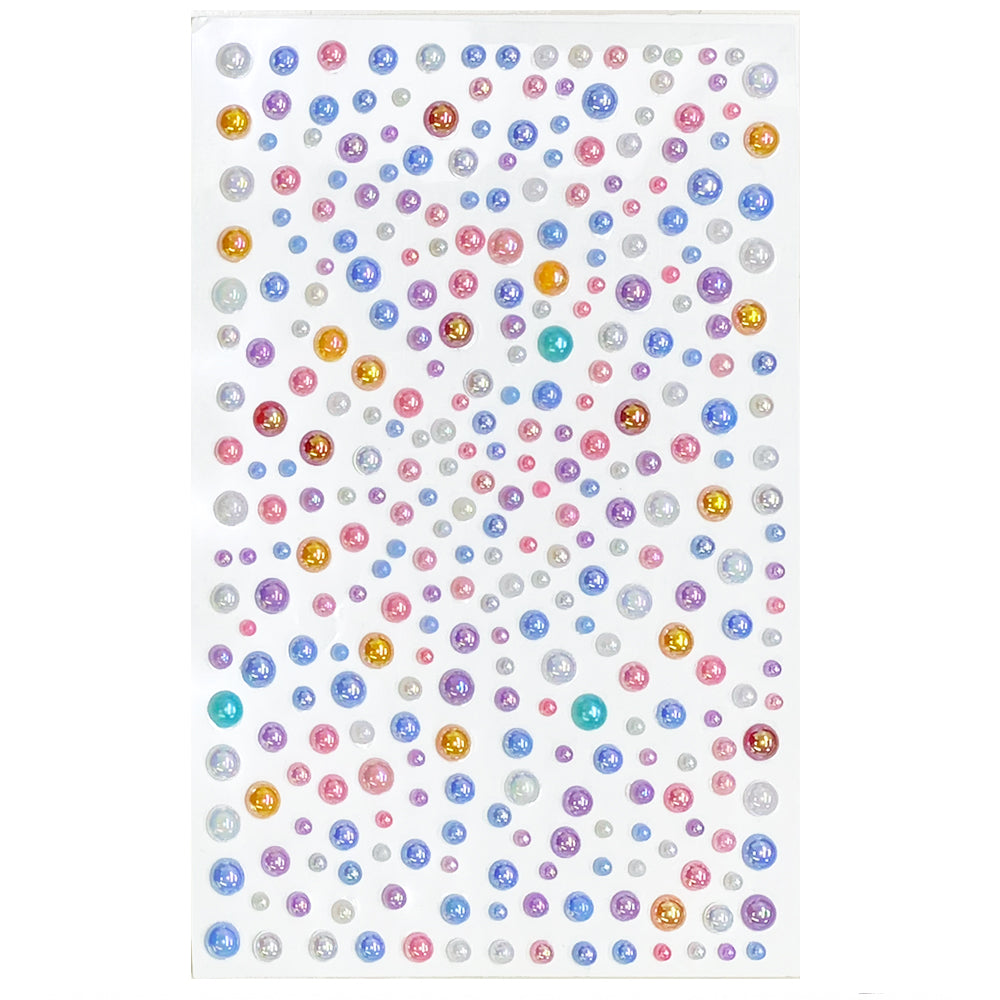 Montie's Craft Supplies - Iridescent Pearls Warm Pastels