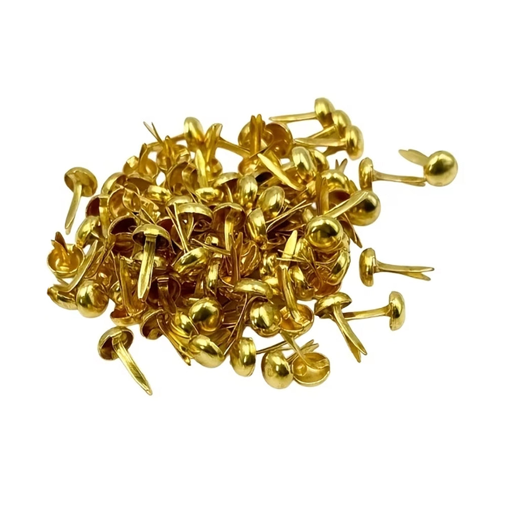 Montie's Craft Supplies - Mini Brads Gold