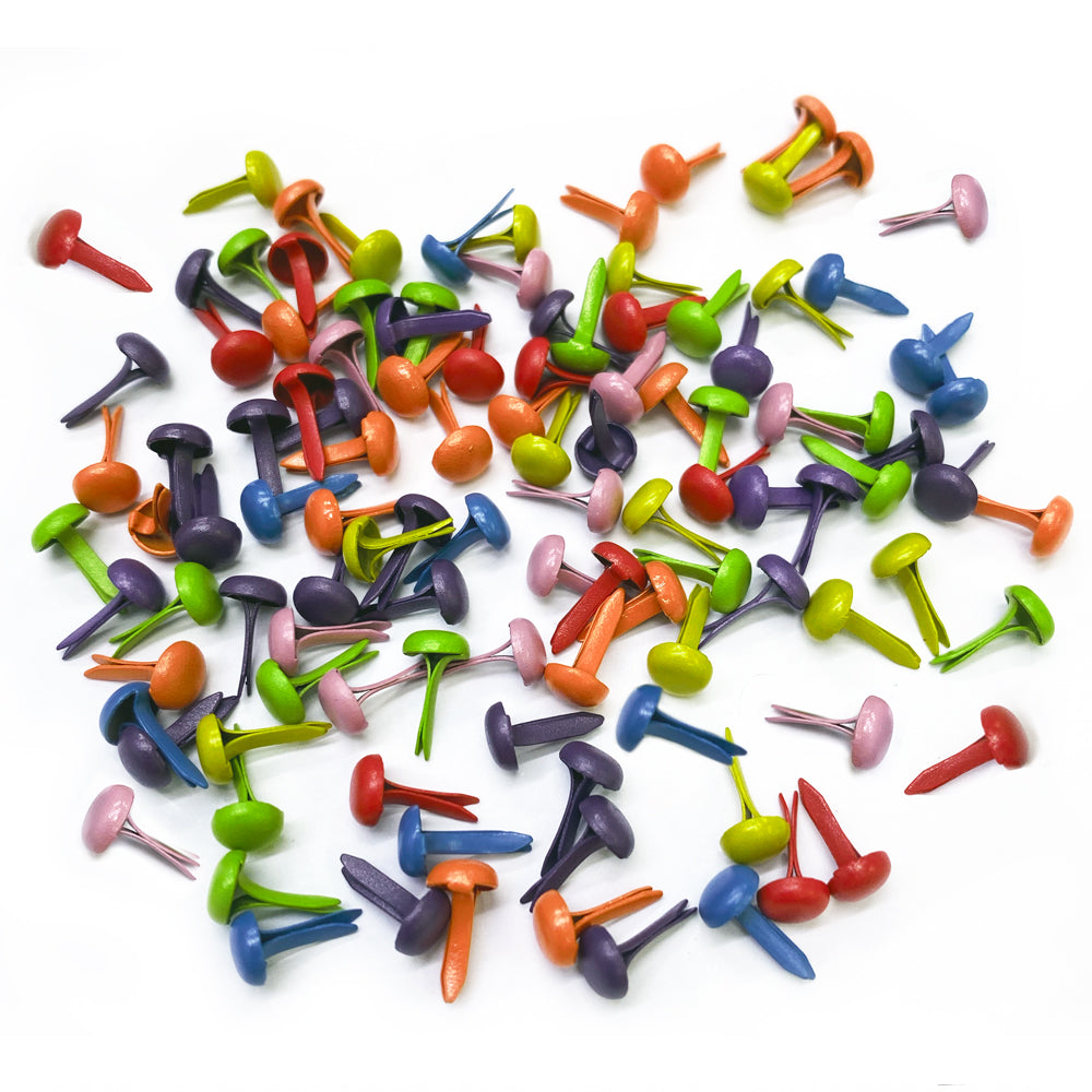 Montie's Craft Supplies Mini Brads - Mixed Pack