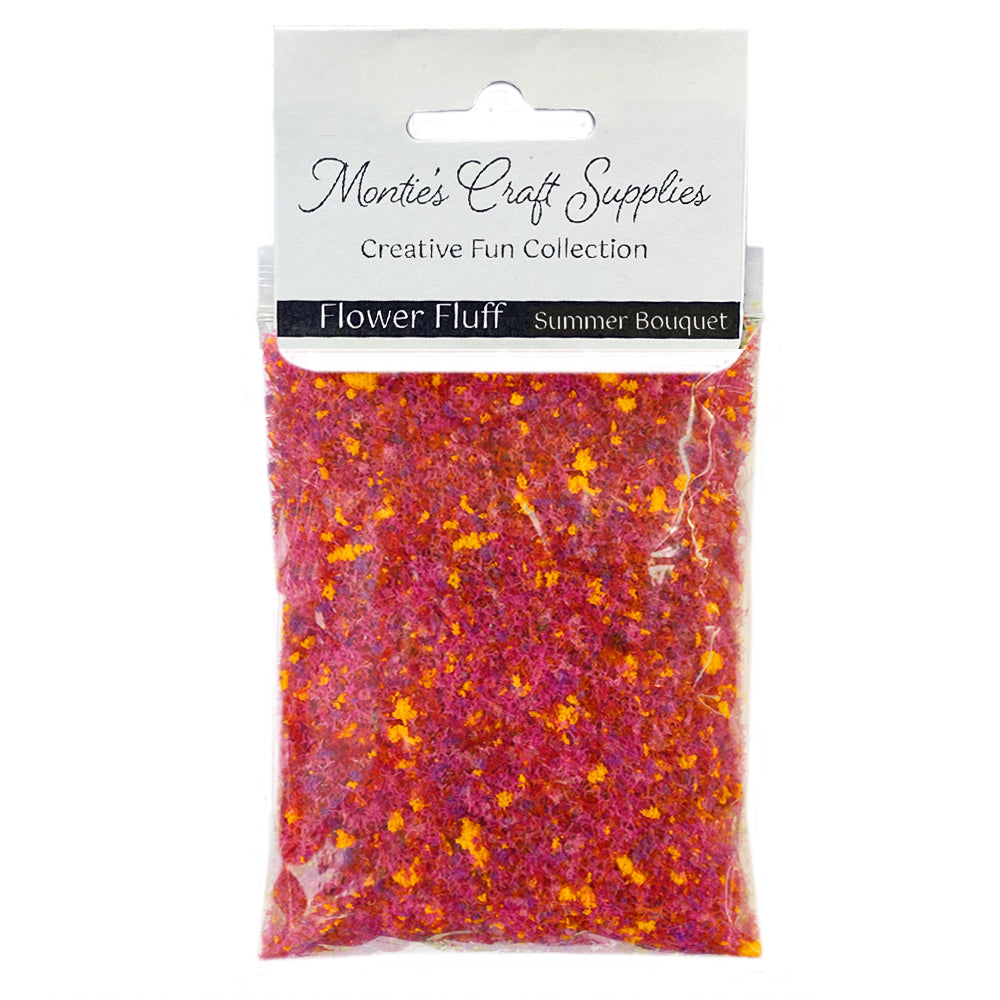 Montie's Craft Supplies Flower Fluff - Summer Bouquet