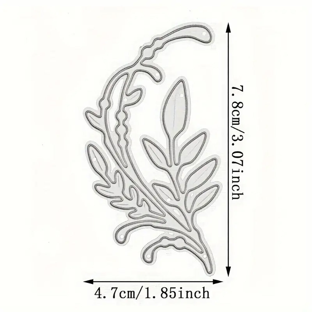 Montie's Craft Supplies Cutting Die - Leafy Swirl