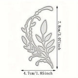 Montie's Craft Supplies Cutting Die - Leafy Swirl