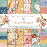 Paper Boutique 8x8 Embellishment Pad - Sunset Bouquet