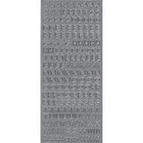 PeelCraft Stickers - Alphabet - Casual PC1284