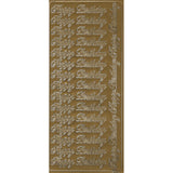 PeelCraft Stickers - Birthday Wording - Happy Birthday Curly Script PC2774