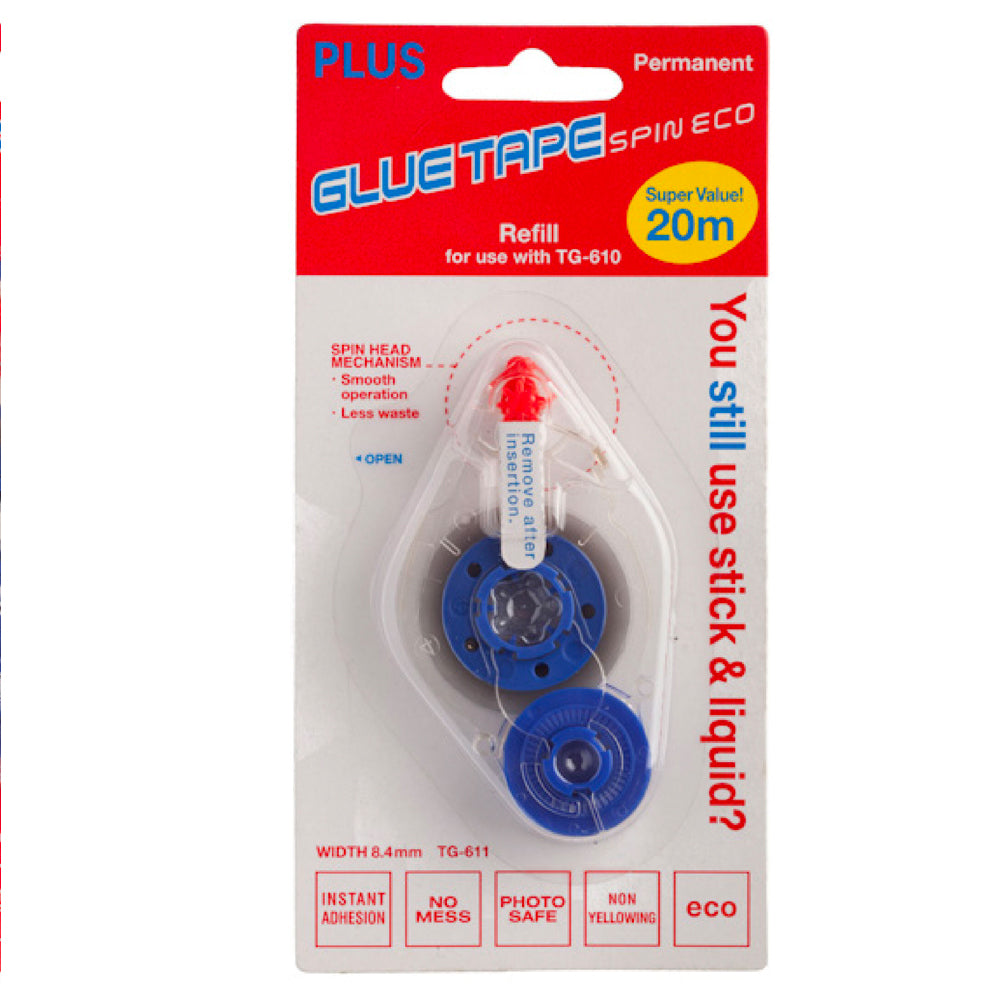 Plus Glue Tape Runner Refill - PGTR20