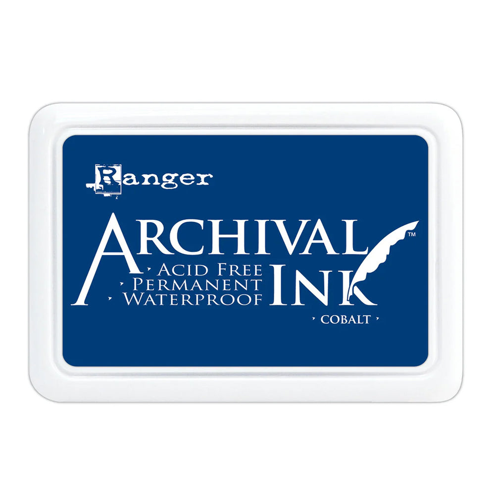 Ranger Archival Dye Ink Pad - Cobalt