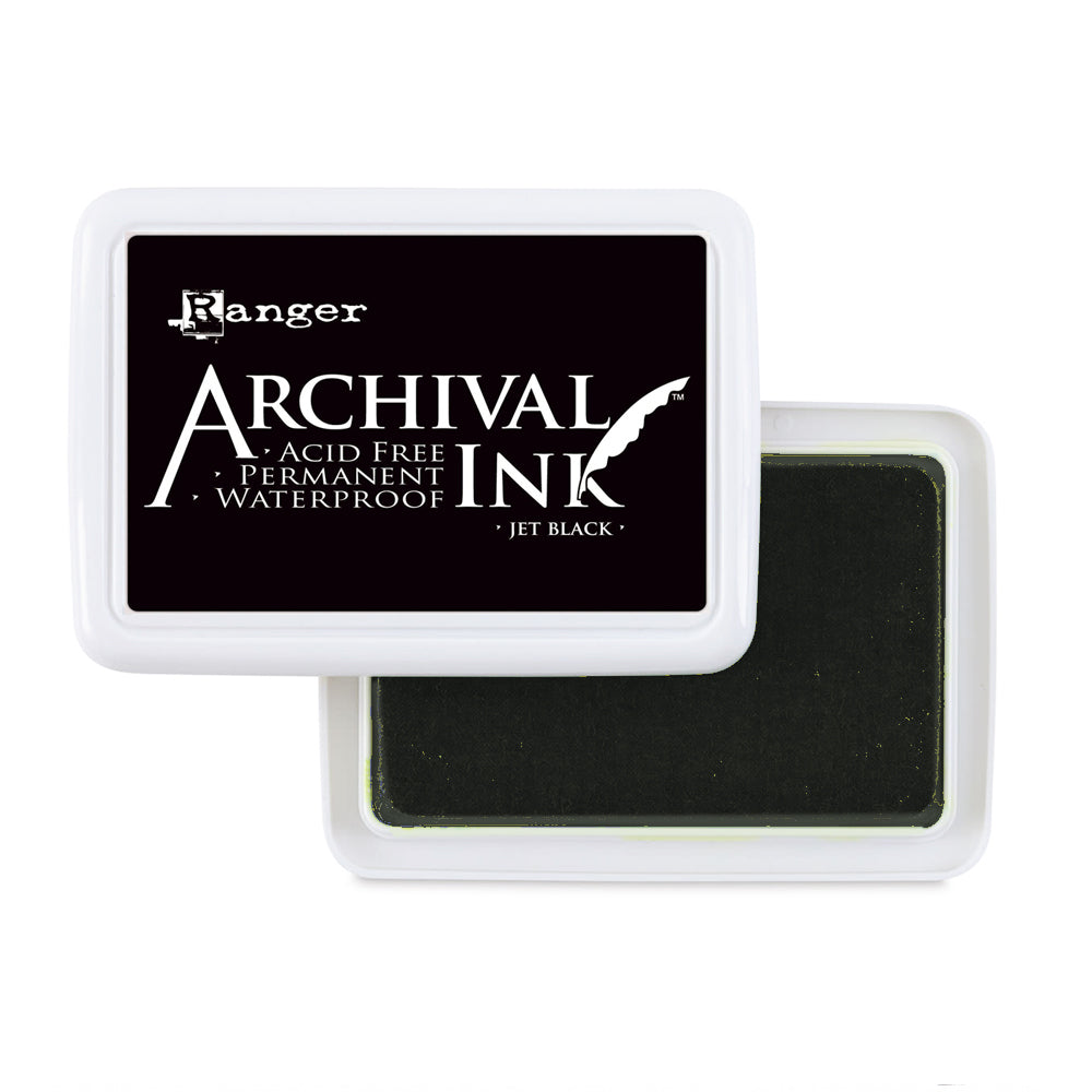 Ranger Archival Dye Ink Pad - Jet Black