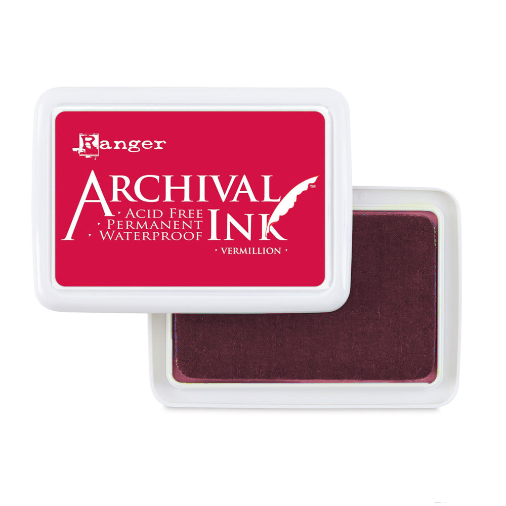 Ranger Archival Dye Ink Pad - Vermillion