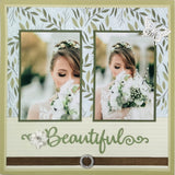 Scrapbook Layout Kit - Beautiful