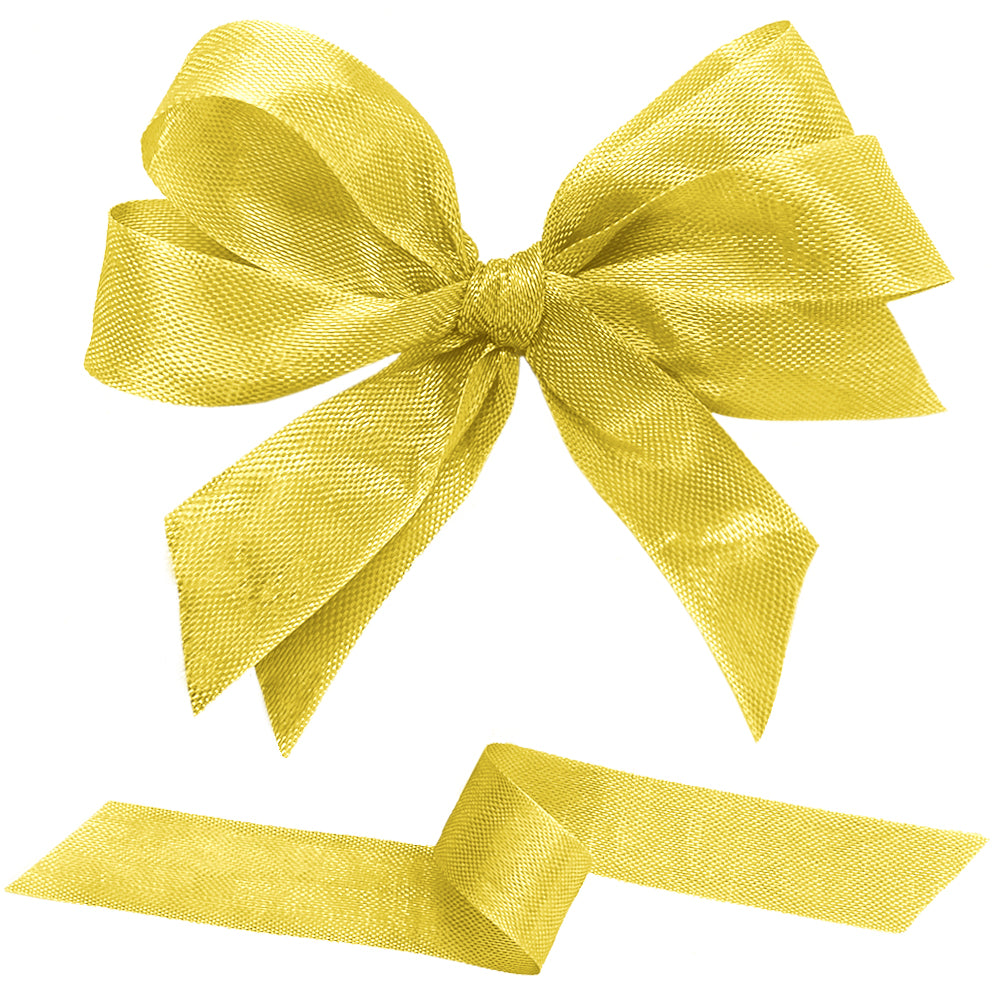 Seam Binding Ribbon 3m - 527 Yellow Seam Binding Ribbon - 3 metres ...