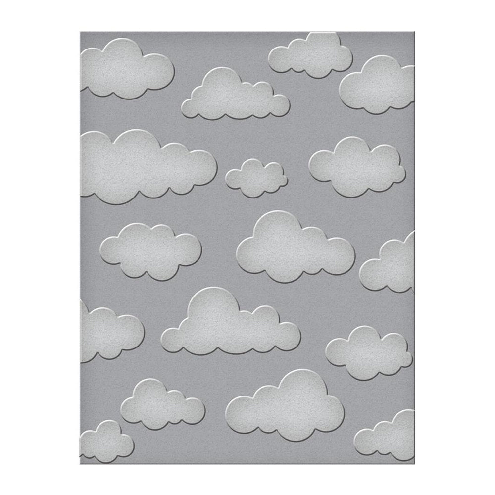 Spellbinders Detailed Embossing Folder - Head in the Clouds SES-028