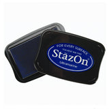 Tsukineko StazOn Solvent Ink Pad - Ultramarine Bue